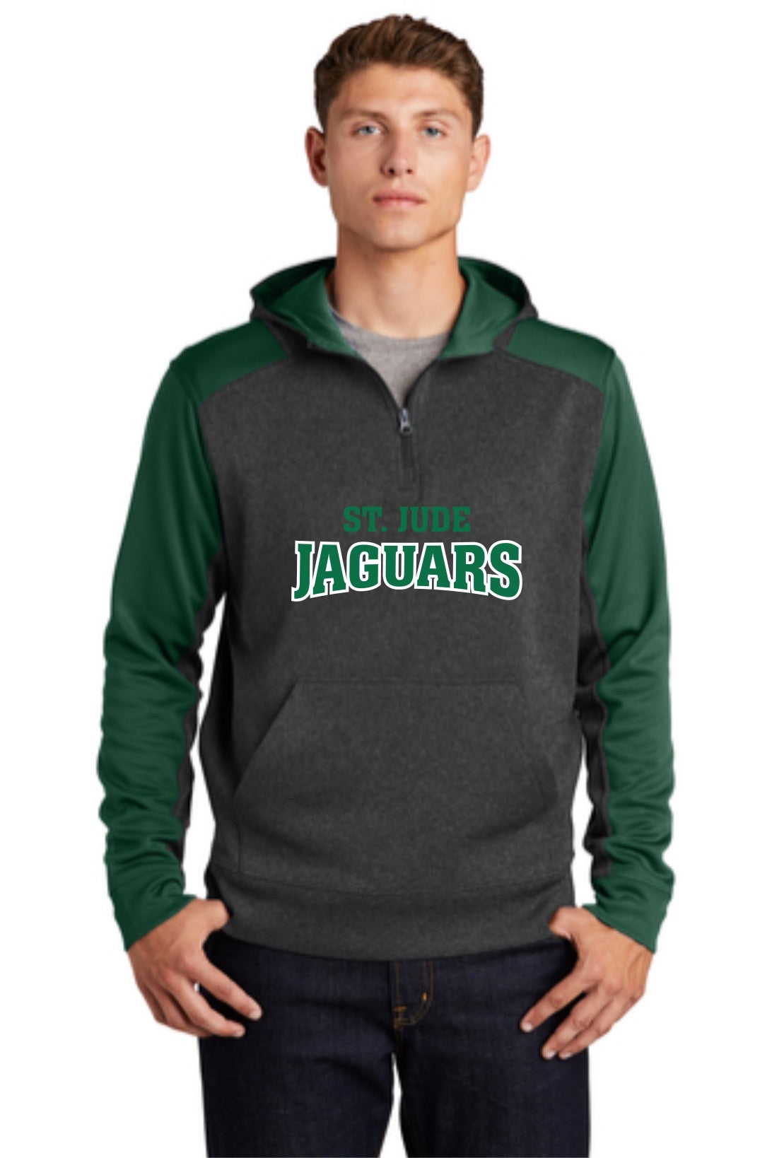 St Jude Jaguars Zip Up Hoodie