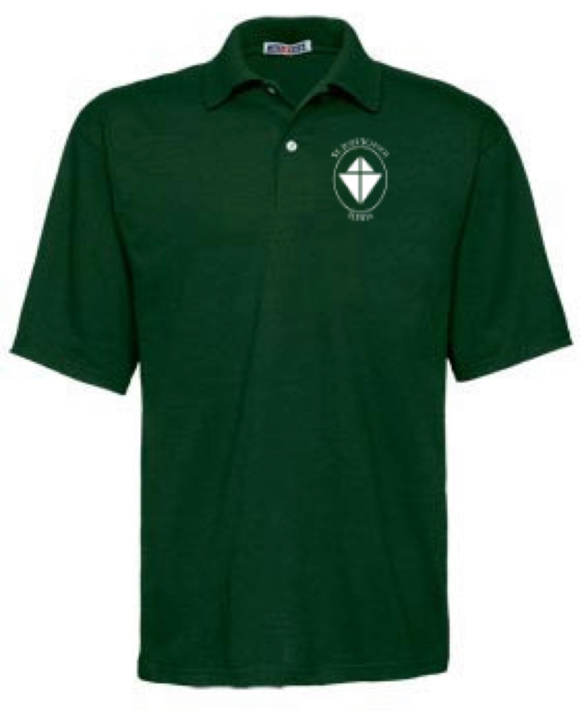 Embroidered Polo with St. Jude Kite Logo