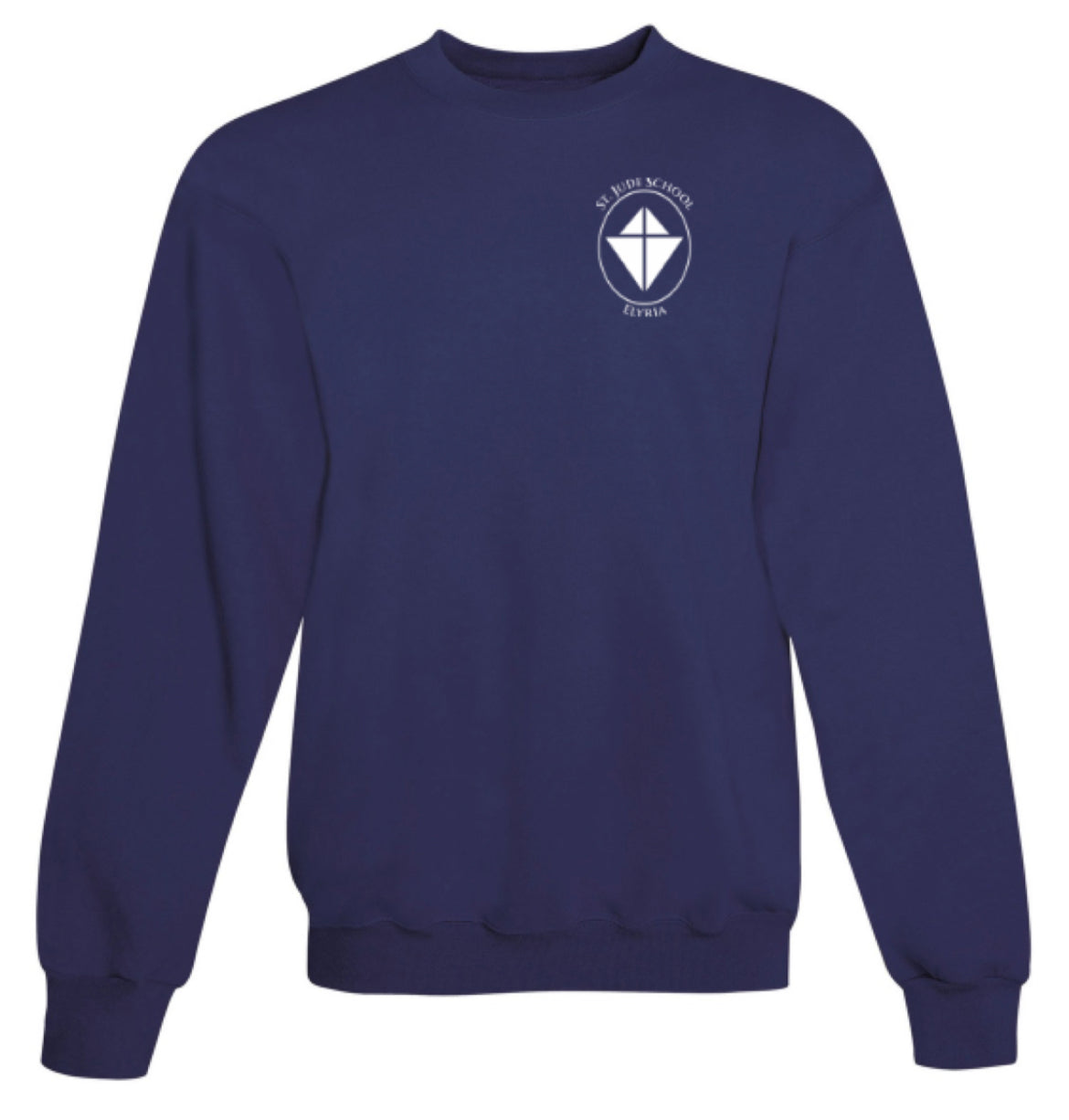 Embroidered Crewneck Sweatshirt