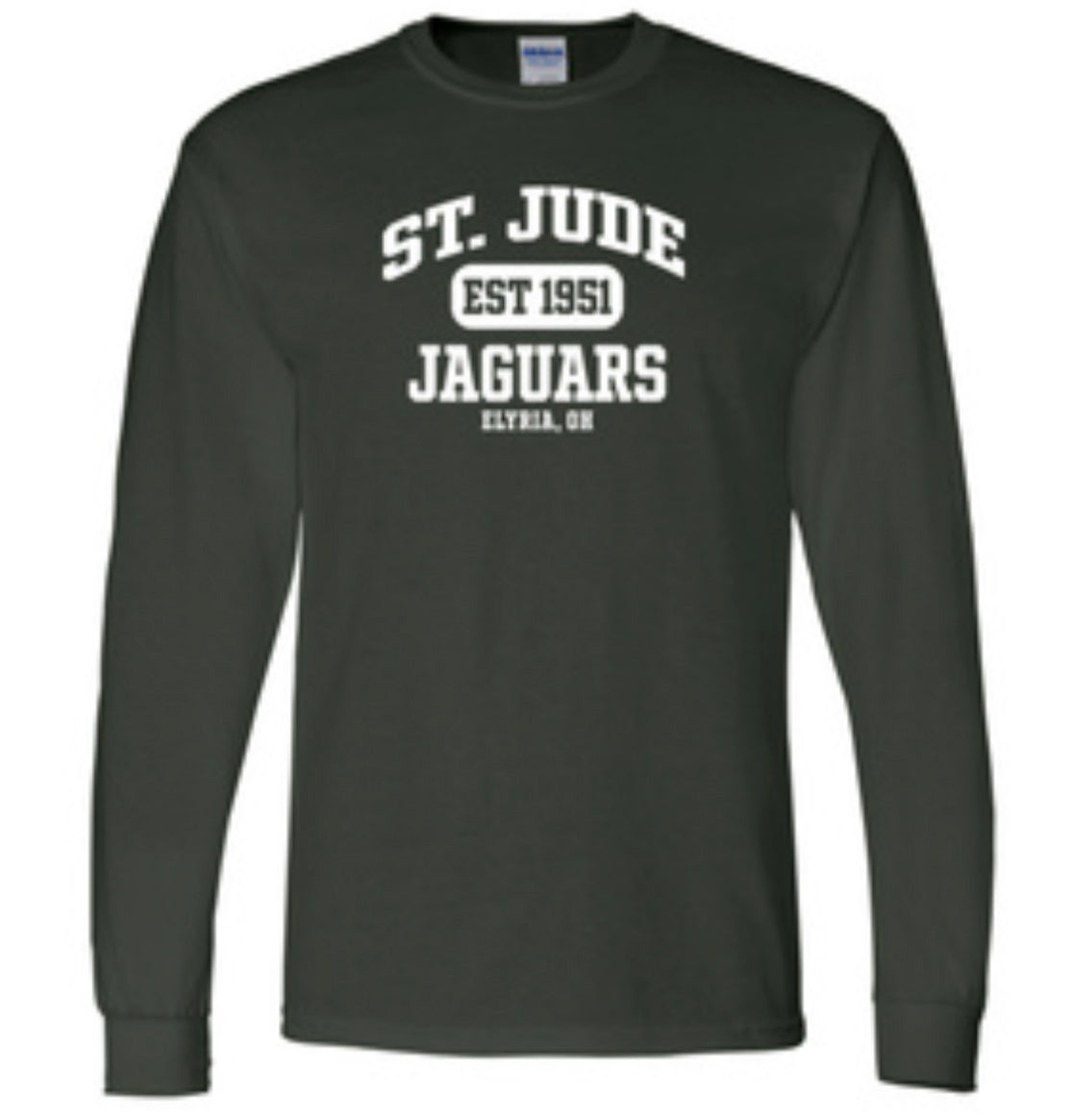 Long Sleeve T-Shirt with Collegiate Logo
