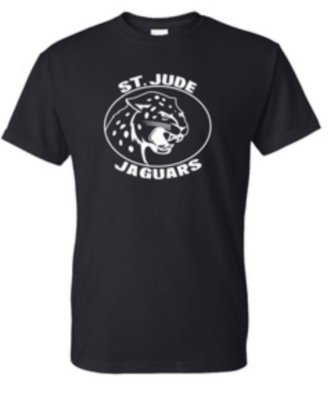50/50 Cotton Blend T-Shirt with Jaguar Logo