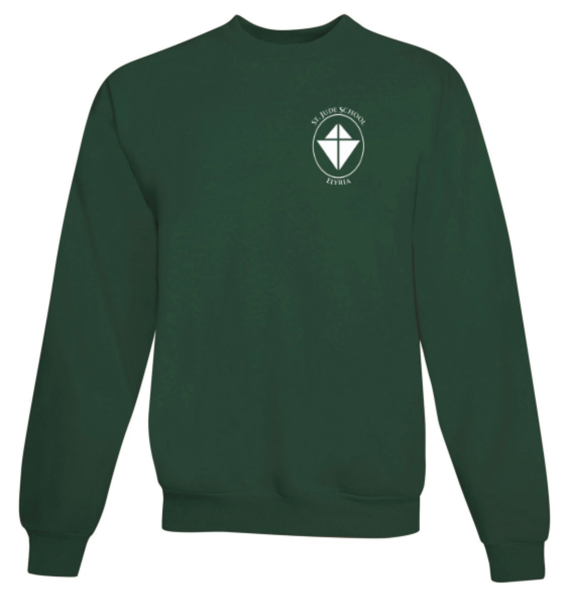 Embroidered Crewneck Sweatshirt
