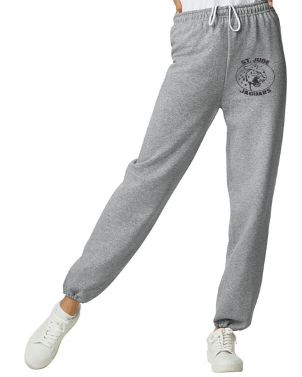 Sweatpants with Jaguar Logo