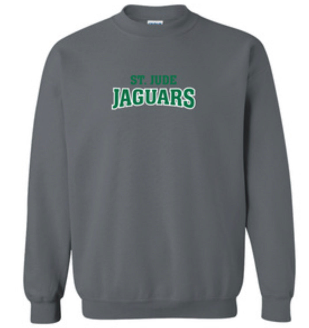 Crewneck with St. Jude Jaguar Logo